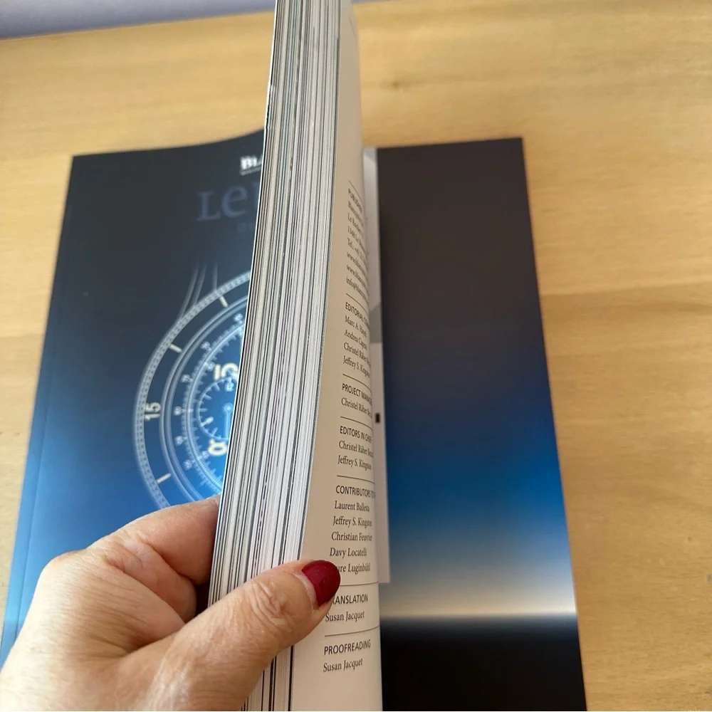 Blancpain Lettres Du Brassus Issue 20 Watch Catalog and Blancpain Bag